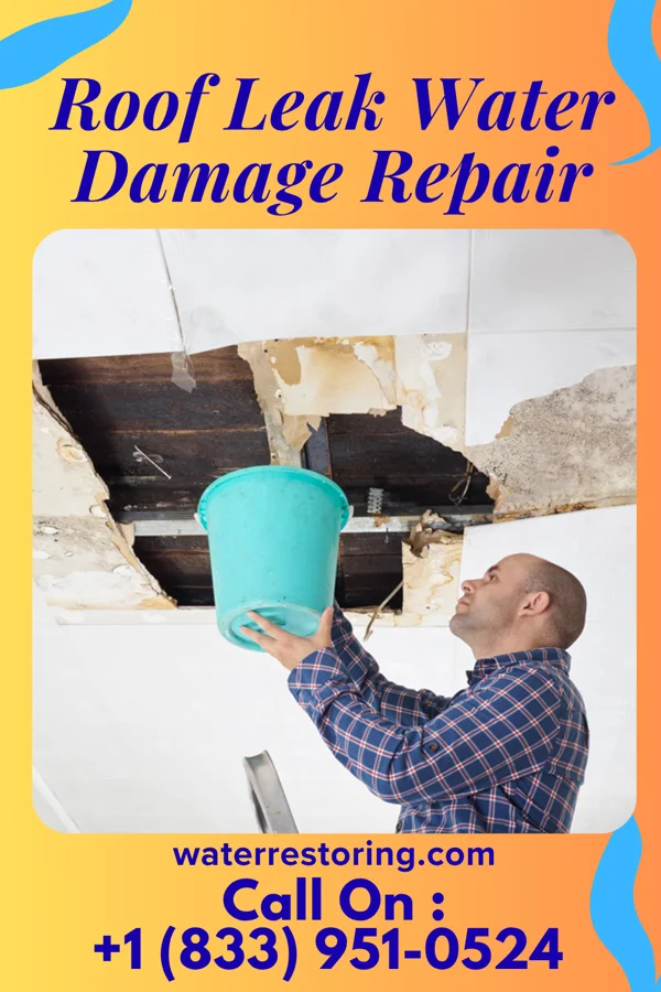 Roof Leak Water Damage Repair in Linda, CA